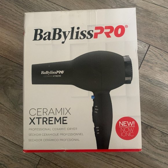 BABYLISSPRO CERAMIX XTREME PROFESSIONAL IONIC CERAMIC 2000W HAIR/BLOW DRYER - Picture 1 of 6